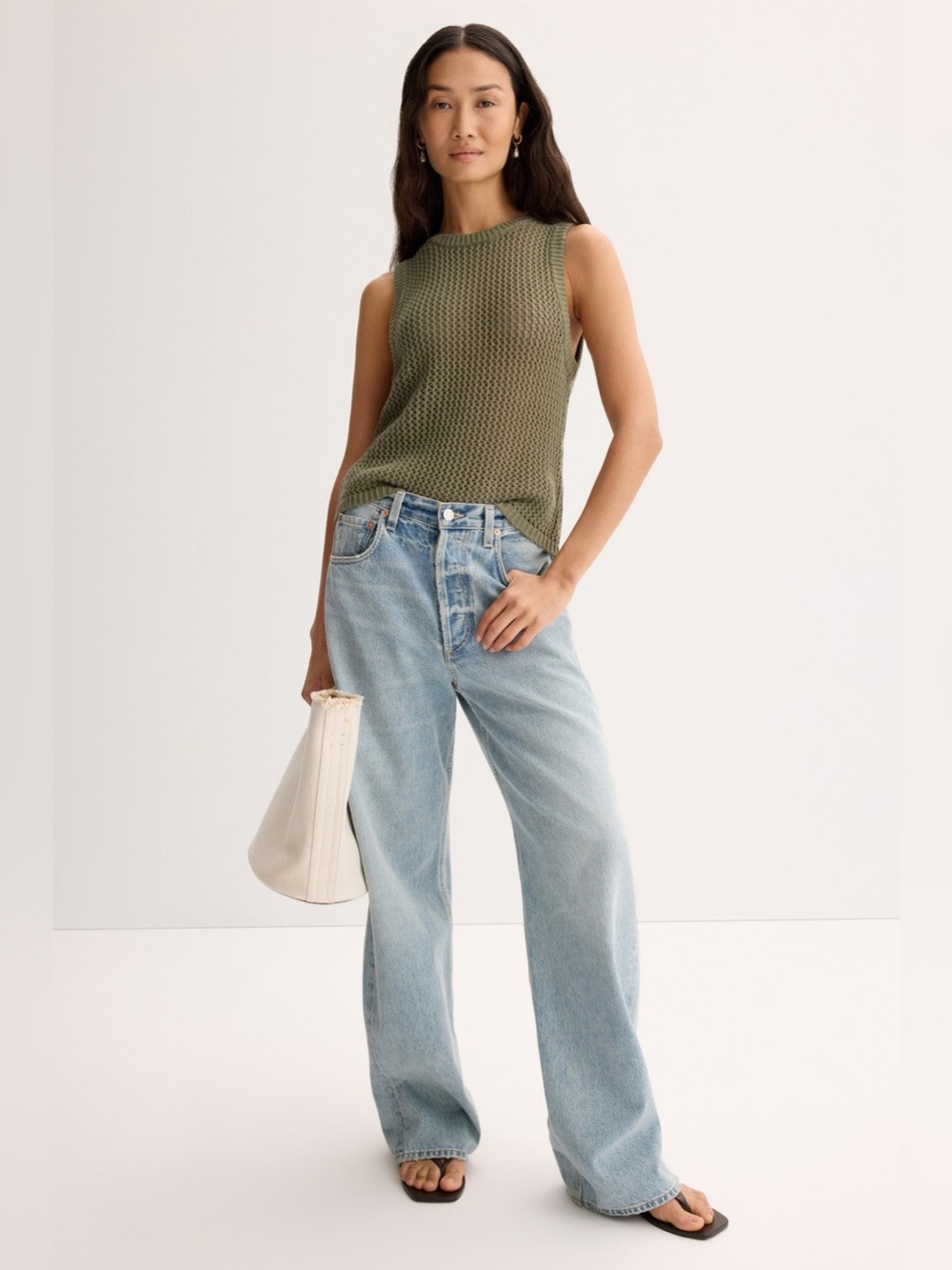 Toccin Estelle Crochet Racer Tank